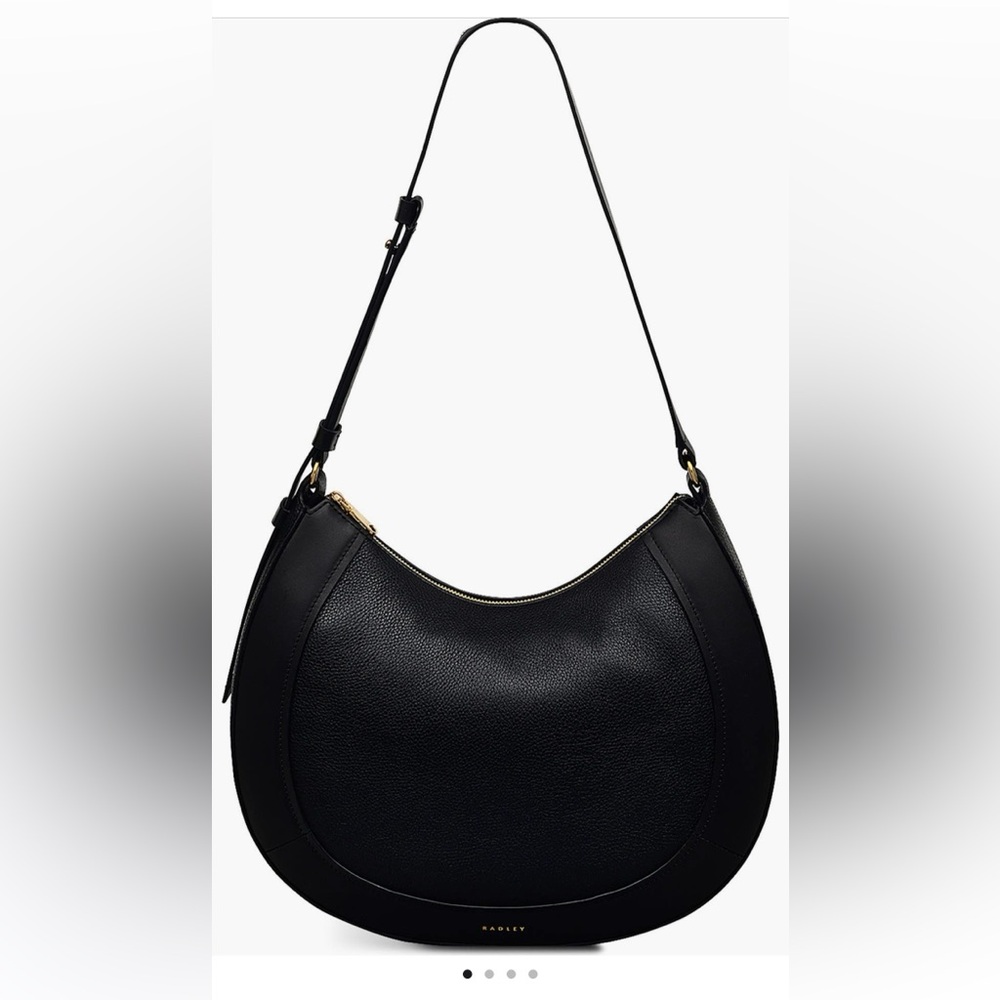 Radley Merchant Hall Large Leather Crescent Shoulder Bag